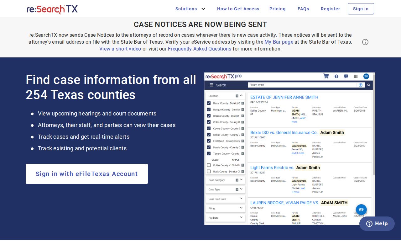 Official re:SearchTX portal for Shackelford County case research